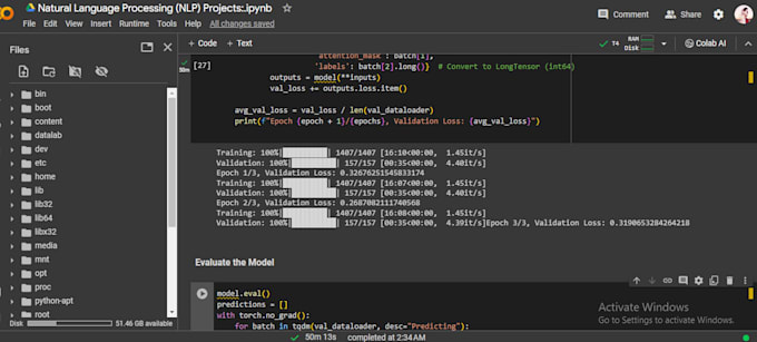 do machine learning projects with python