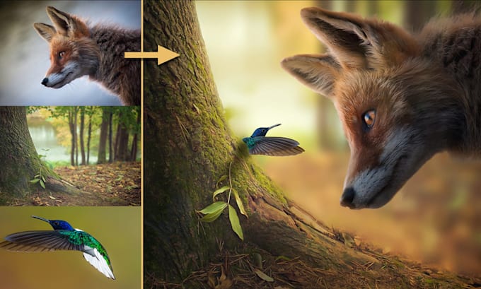 do picture manipulation using photoshop