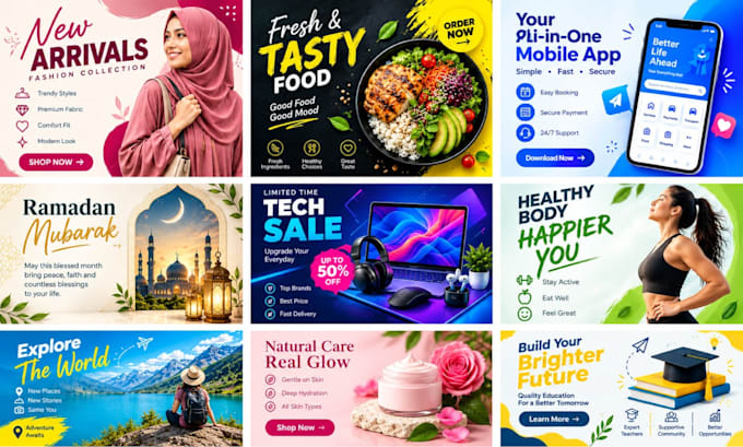 design modern professional social media ad for your business