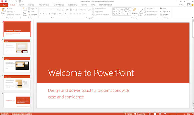 create an astonishing power point presentation for you