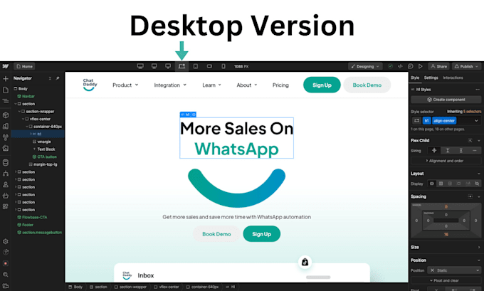 customize your webflow template with SEO as an expert