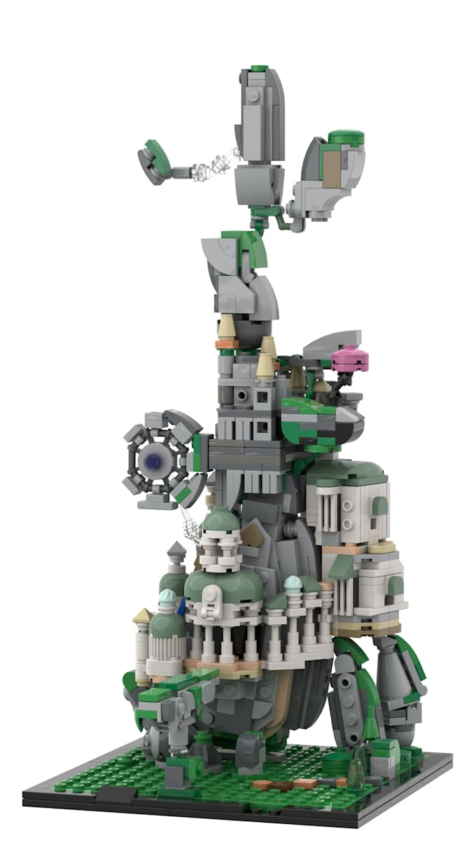 make lego models and provide PDF instruction