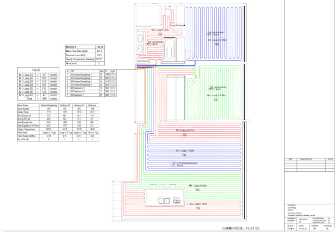 do under floor heating system design loop layout 12 hours