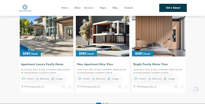 develop a responsive static website