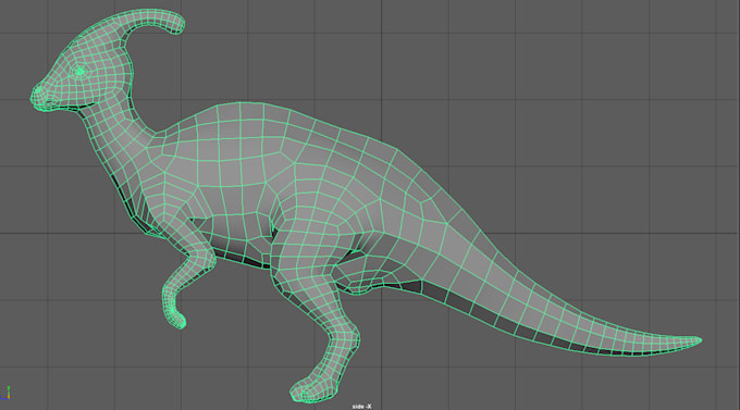 do retopology and uvs for games and animations