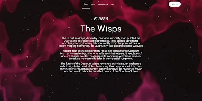 develop a modern website using react js