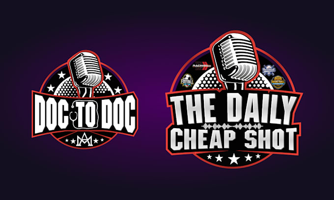 design professional podcast logo