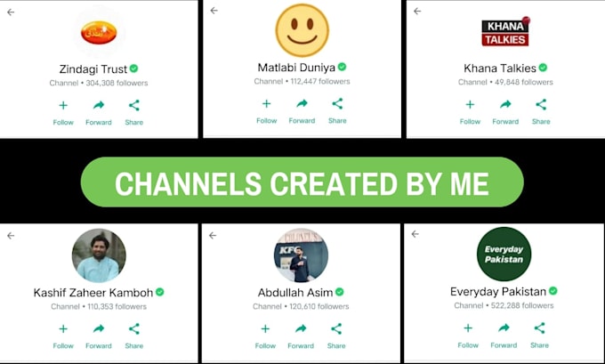 create manage whatsapp channel and get followers for you