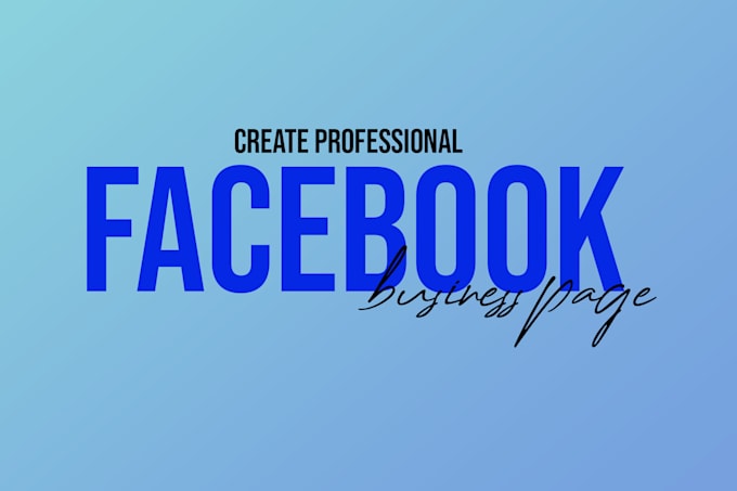 create facebook page and cover design