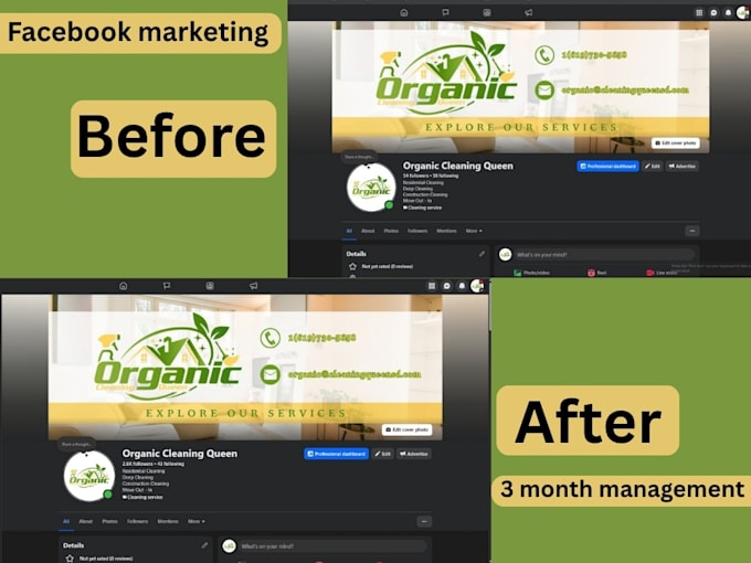be your social media manager, content creator and marketing expert