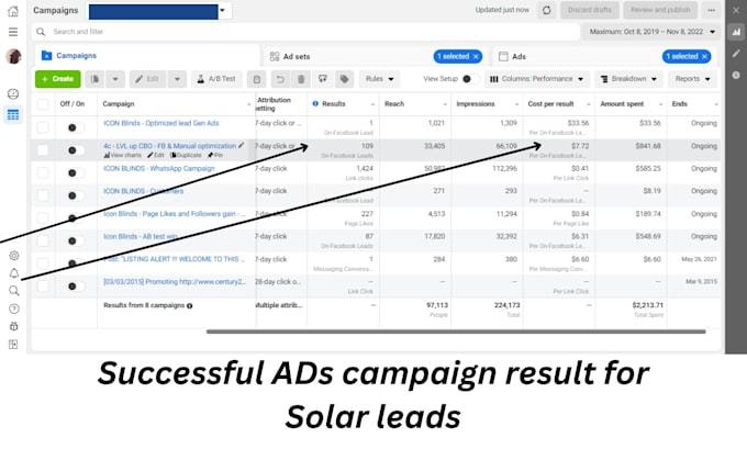generate solar leads using facebook ads
