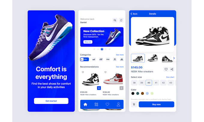Do professional ui ux design for mobile app by Risath_pro | Fiverr