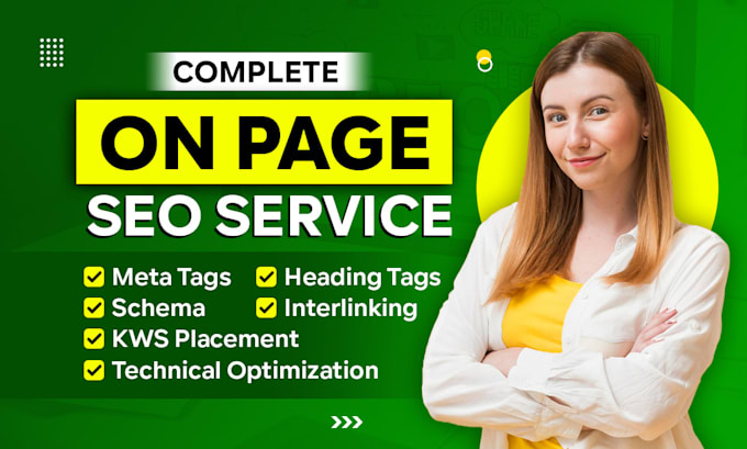website on page and technical SEO optimization for ranking