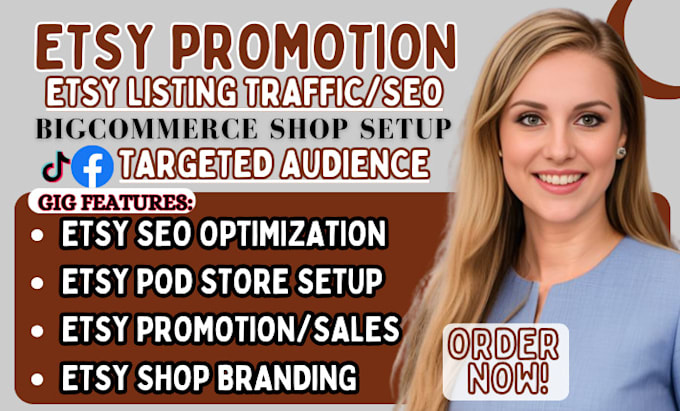 do etsy shop promotion, etsy seo listing to boost etsy traffic and pod sales