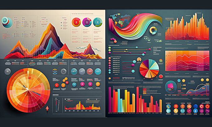 create advanced vector infographics, map illustrations, flowcharts