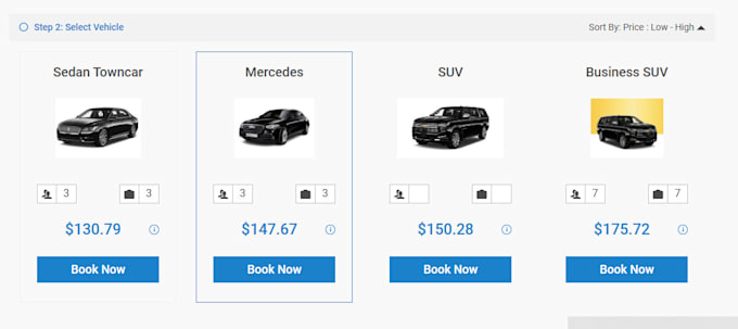 setup limo anywhere rates and zones