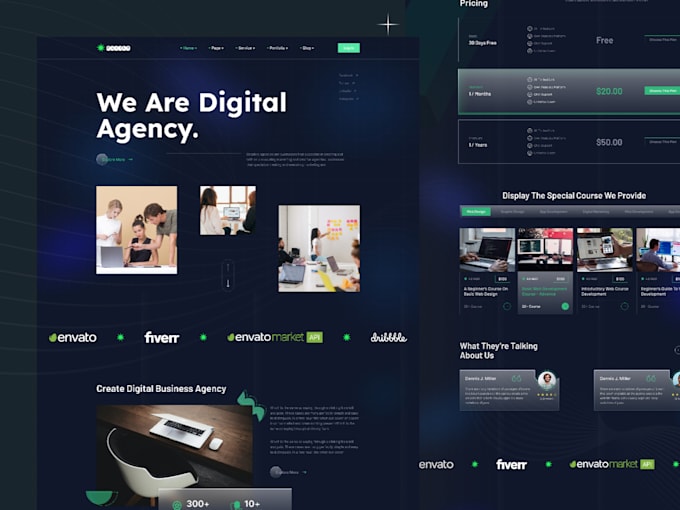 do create a pixel perfect landing page UI design figma