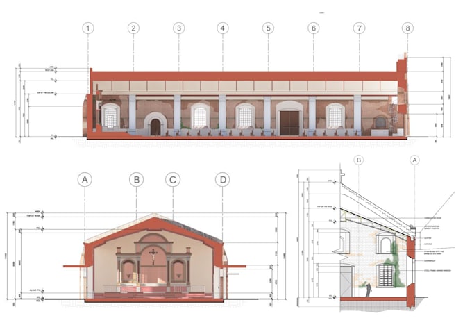 draw architectural illustrations digitally