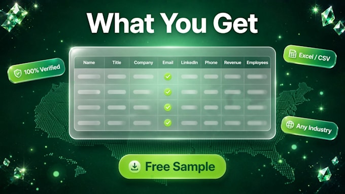 build USA targeted email list building and b2b lead generation