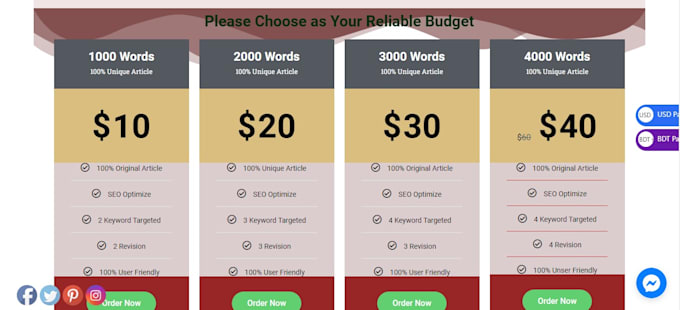 create professional and responsive wordpress landing page design