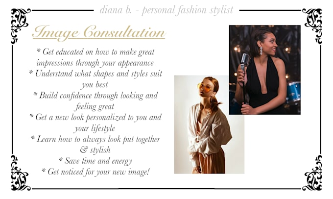 be your virtual image consultant and personal stylist