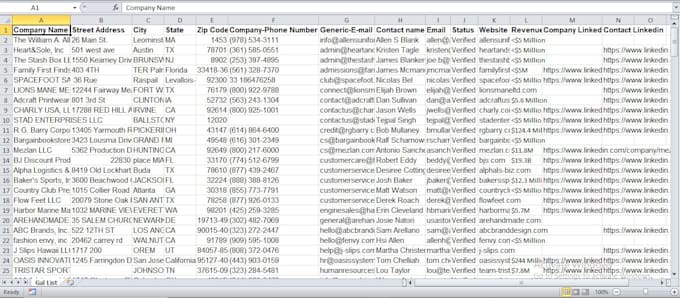 do data enrichment and emails