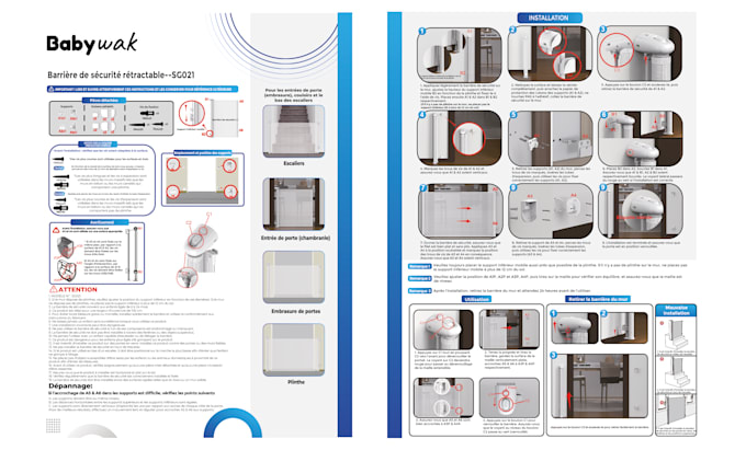 design booklet, user guide and instruction manuals