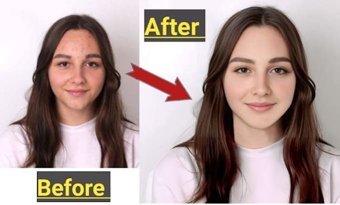 do high end photo editing skin retouch,remove your pimples