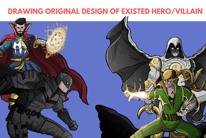 design your original hero,villain