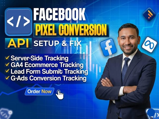 setup facebook pixel conversion API, server side tracking, fix meta pixel
