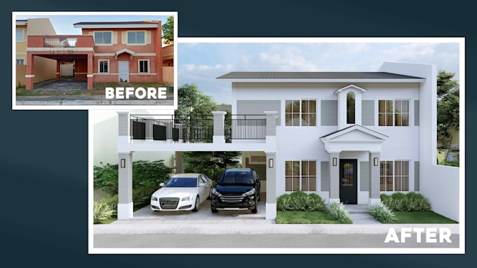 do facade design improvement, renovation or redesign