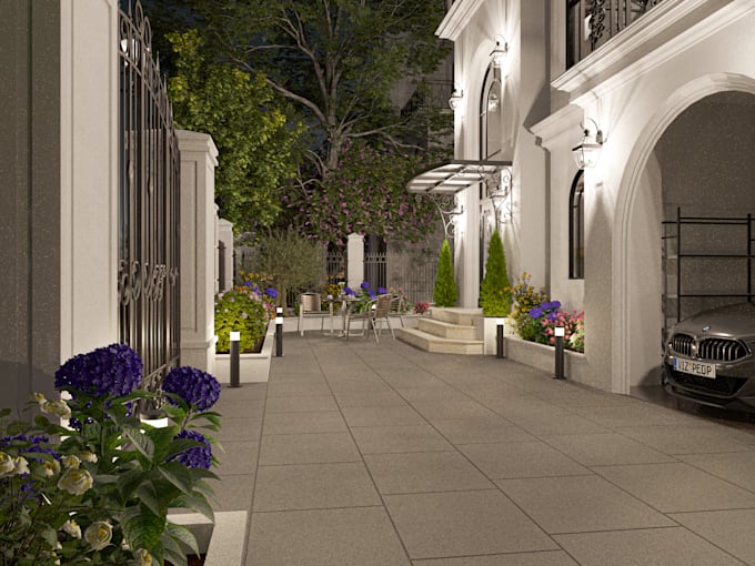 create 3d model and render exterior, interior, virtual staging