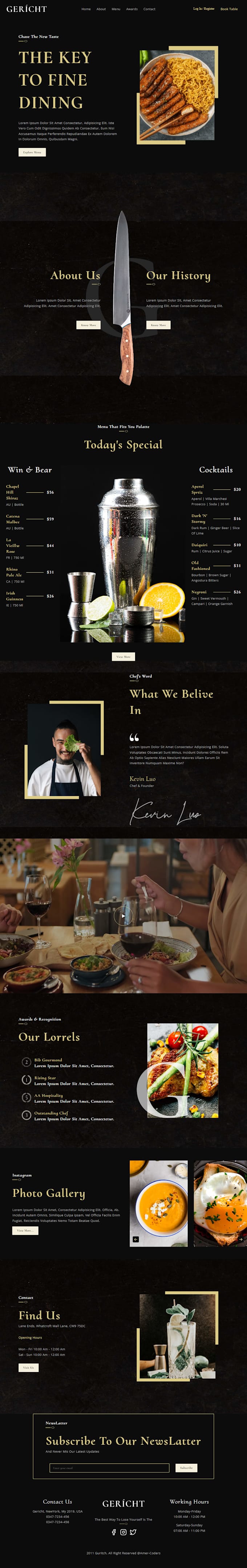 be react frontend developer clean responsive design