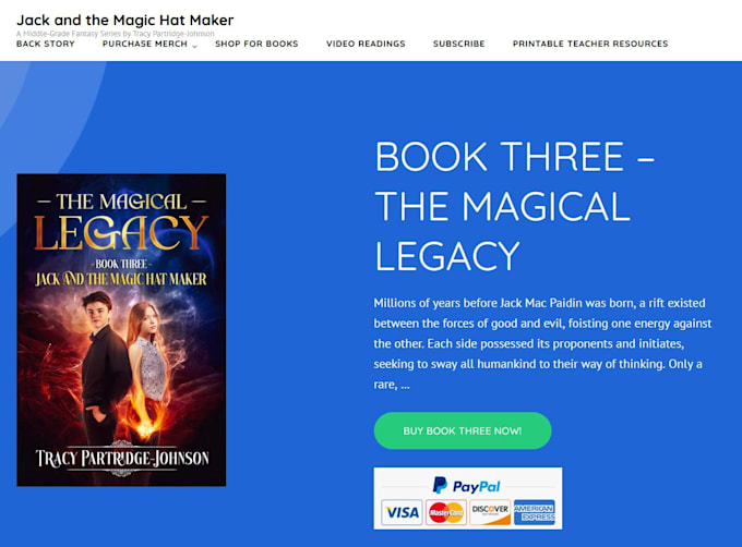 create a simple 5 page wordpress website