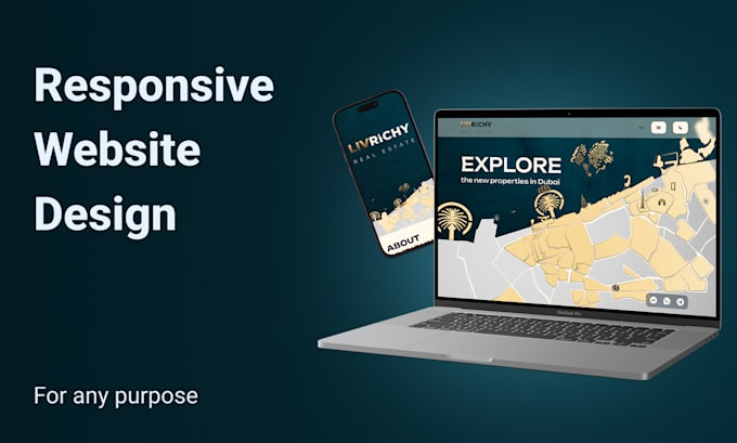 create professional landing page for your business