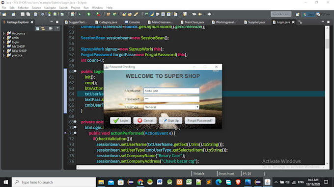 do your java gui design and development java swing javafx