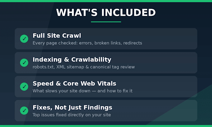 do a technical SEO audit and fix your website