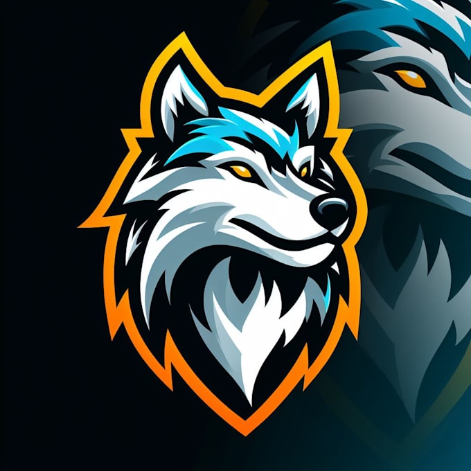 do  modern wolf, or animal mascot logo design