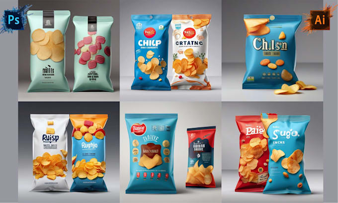 do customize chips label design and product pouch design