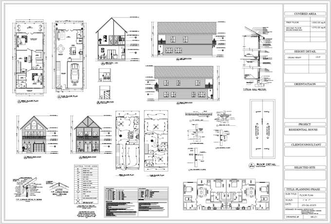 do autocad and revit architecture floor plans, elevations, and blueprints