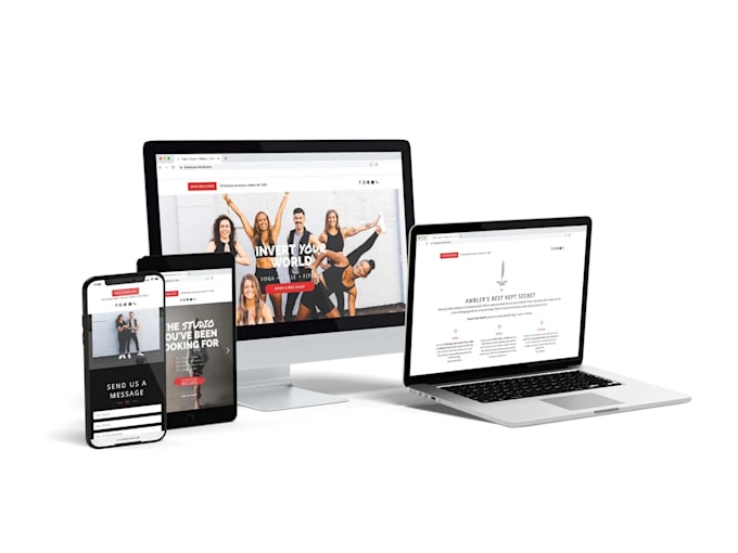 develop wordpress website with responsive web design