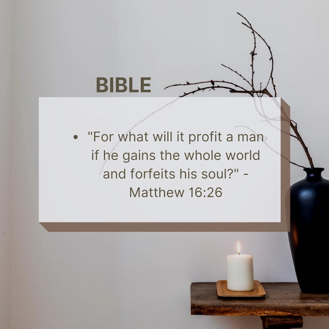 write spiritual quotes from scriptures within 24h