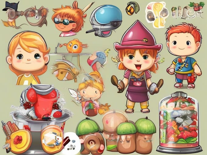 Create clip art and vector illustrations by Ketami20 | Fiverr