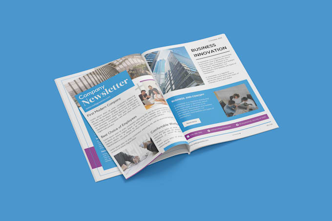 design an editable newsletter and email template on canva
