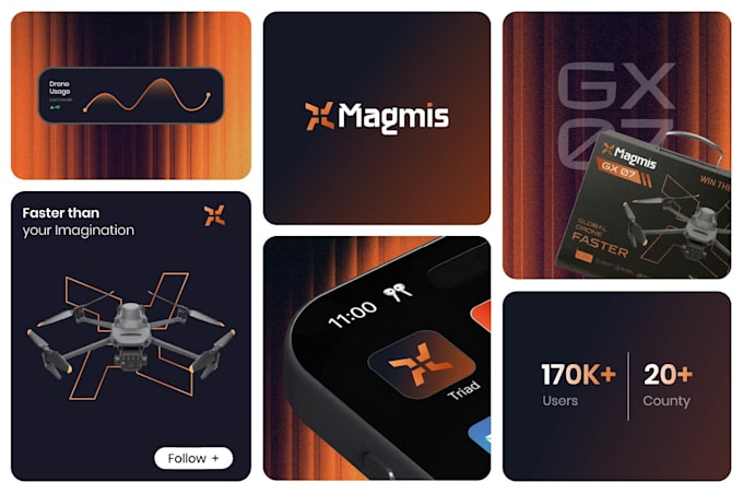 design a minimalist logo and brand identity, brand style guide, brand book