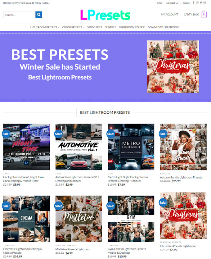 build ecommerce website in wordpress seo and mobile friendly