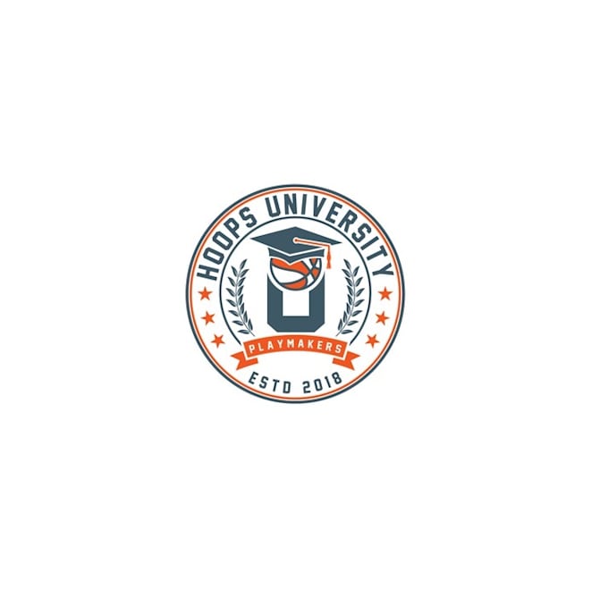 design strange suitable basketball training logo