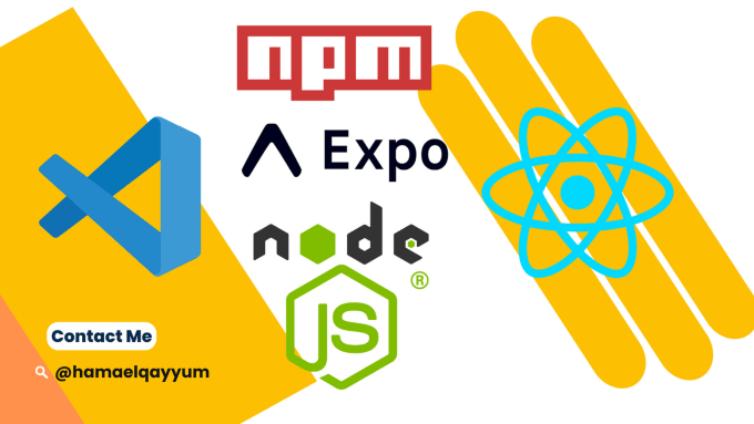 Setup react native, expo cli, node js, vss and bug fixes by ... image.