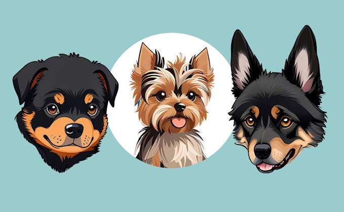 create a cartoon of your animal