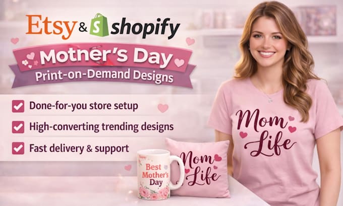design mothers day posts, ads, promotional creatives, marketing designs